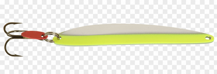 Fluorescent Yellow Spoon Lure Product Design PNG