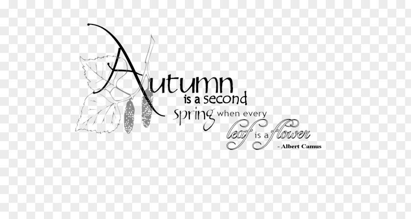 Hot Autumn Art Word Logo Graphic Design Calligraphy PNG