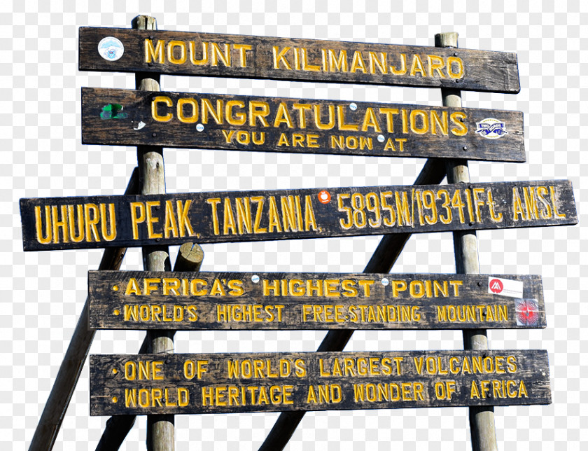 Mountain Mount Kilimanjaro Summit Marangu Uhuru Peak PNG