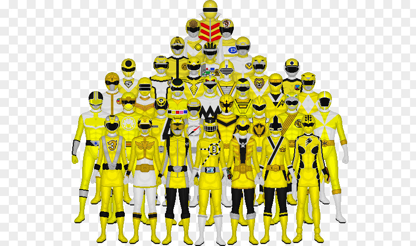 Power Rangers Super Sentai Tommy Oliver Red Ranger Yellow PNG