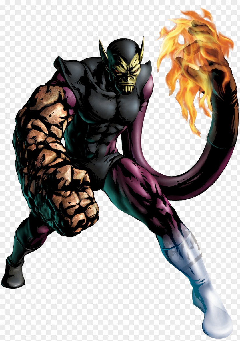 Human Torch Super-Skrull Marvel Vs. Capcom 3: Fate Of Two Worlds Universe PNG
