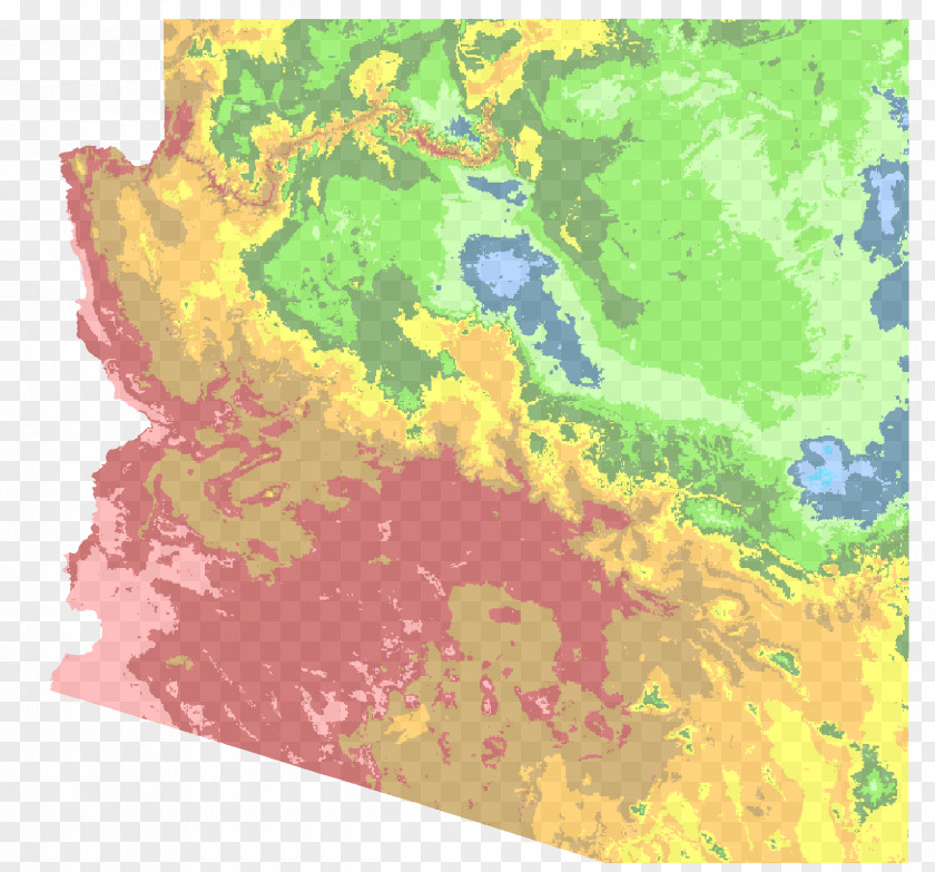 Map Arizona Hardiness Zone Plantmaps World PNG
