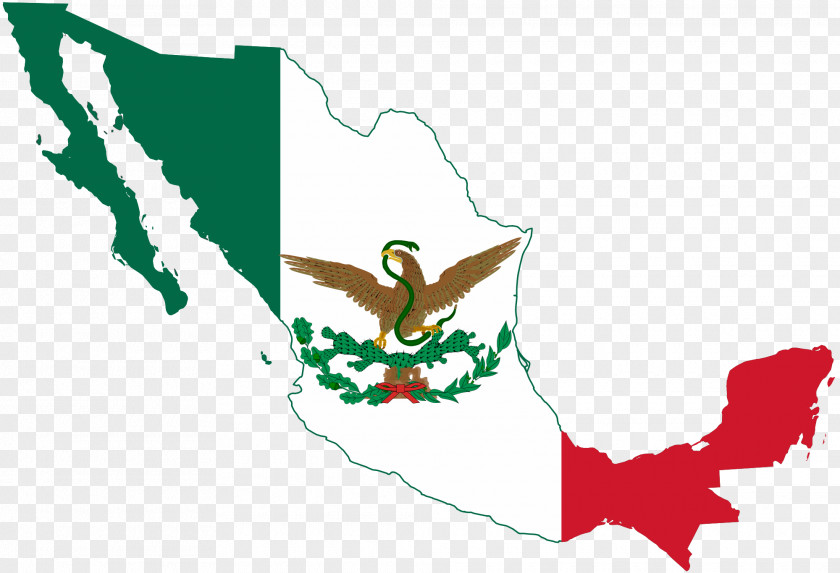 Map Flag Of Mexico Clip Art PNG