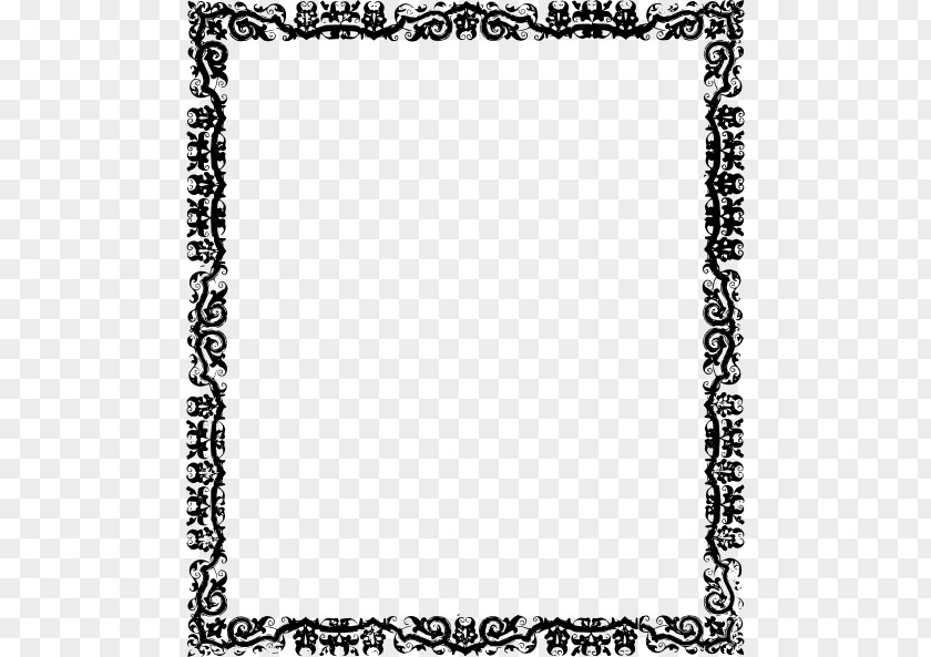 White Border Frame Pic Islam Clip Art PNG