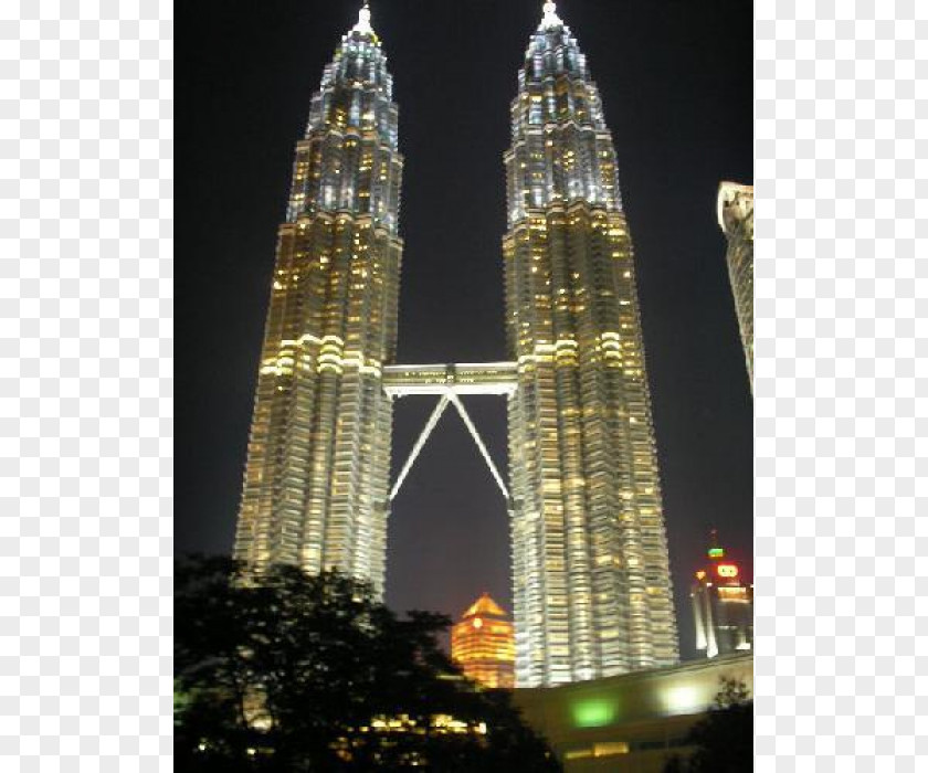 Building Petronas Towers Architecture PNG