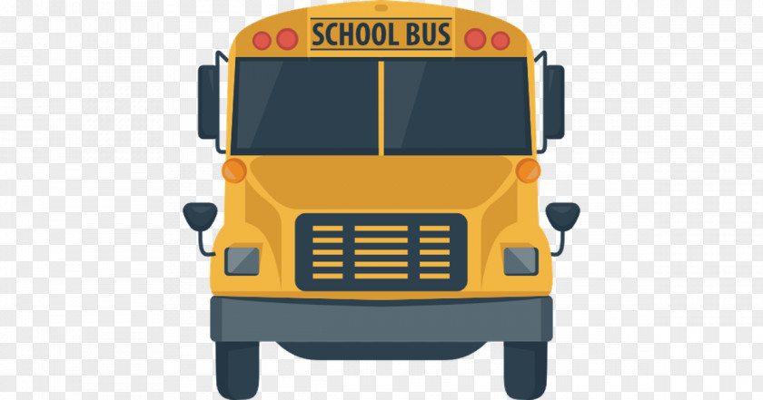 Bus School Yellow Transport Car PNG
