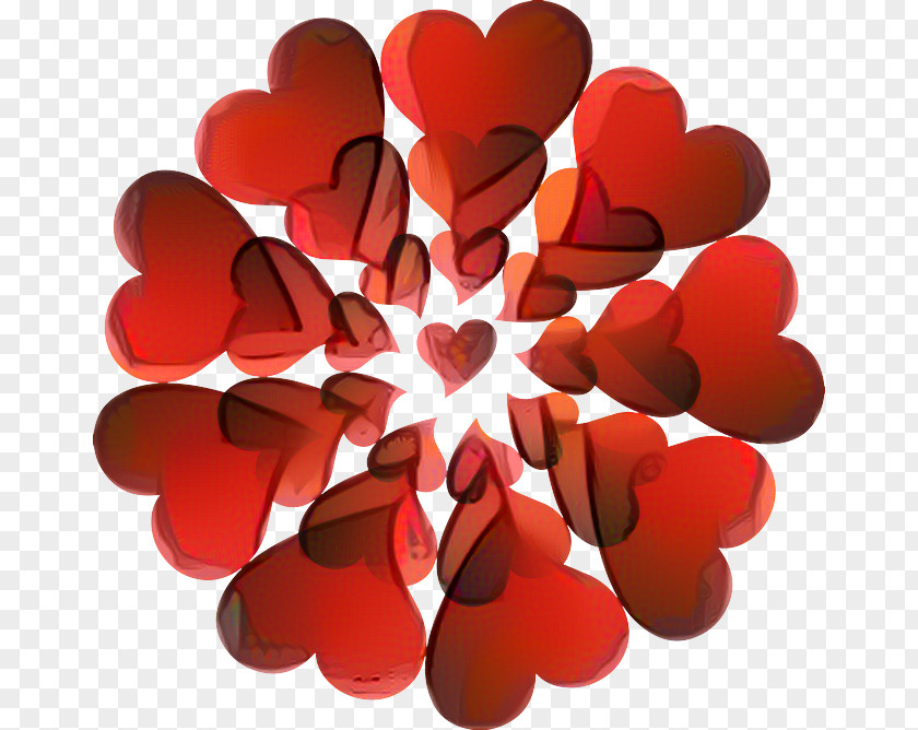 Heart Design Vector Graphics Flower Valentine's Day PNG
