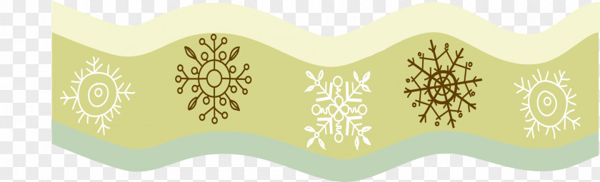 Shades Of Green Snowflake Pattern Clip Art PNG