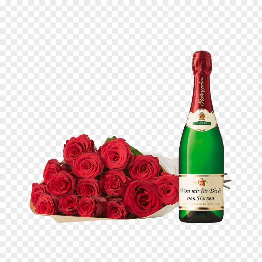 Champagne Königin Der Rosen Wine Blumenhandel.biz PNG