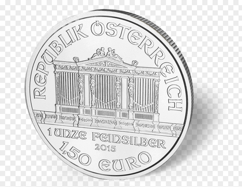 Coin Silver Austrian Vienna Philharmonic PNG