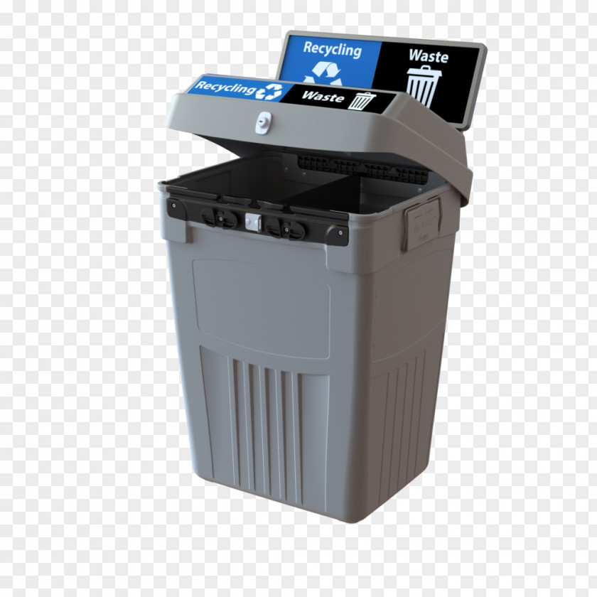 Container Plastic Recycling Bin Rubbish Bins & Waste Paper Baskets PNG