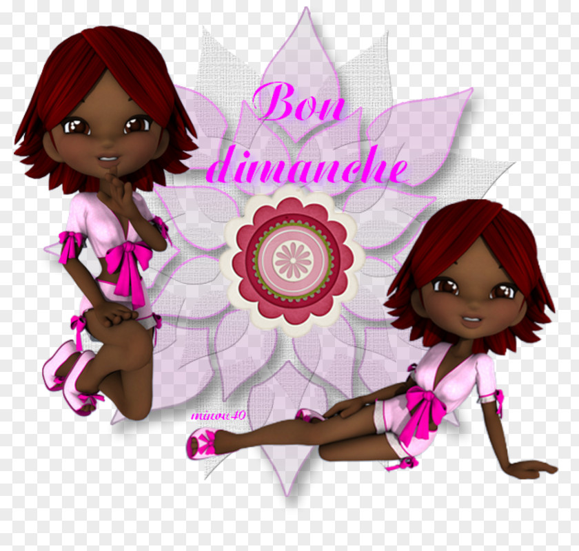 Doll Pink M Cartoon Character PNG