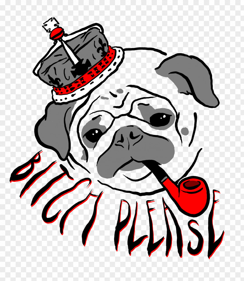 Pug Life Transparent Background T-shirt Clip Art PNG