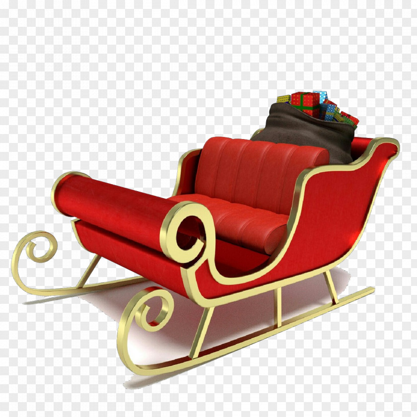 Rocking Chair Vehicle Furniture Sled Couch PNG