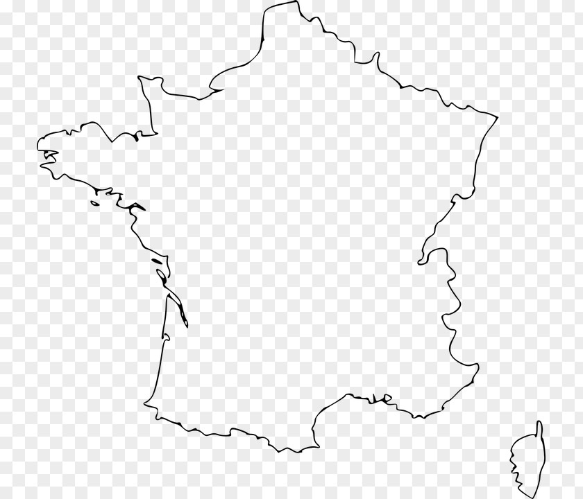Atlas Vector France Blank Map Border Clip Art PNG