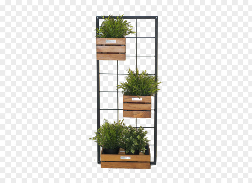 Balcony Wall Flowerpot Living Room Shelf PNG