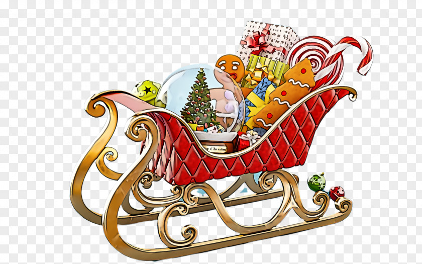 Carriage Chair Sled Vehicle Furniture PNG