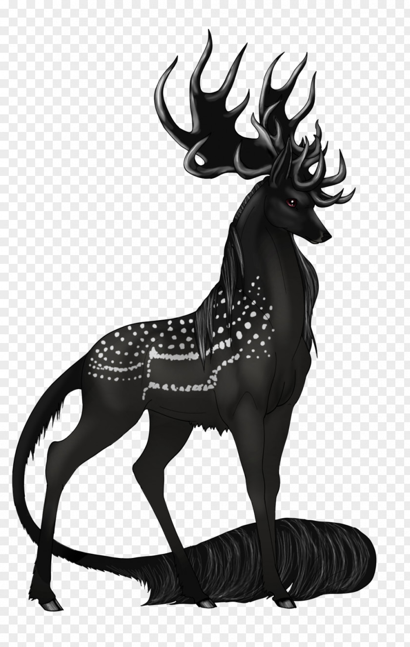 Deer Reindeer Legendary Creature Horse Myth PNG