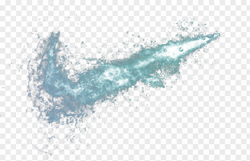 Nike Swoosh Water Logo PNG