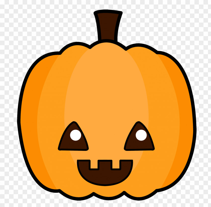 Pumpkin Jack-o'-lantern Cuteness Halloween Clip Art PNG