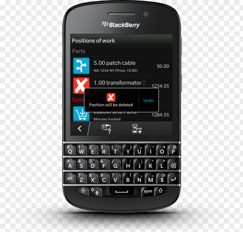 Smartphone BlackBerry Q10 Z10 IPhone 4G PNG