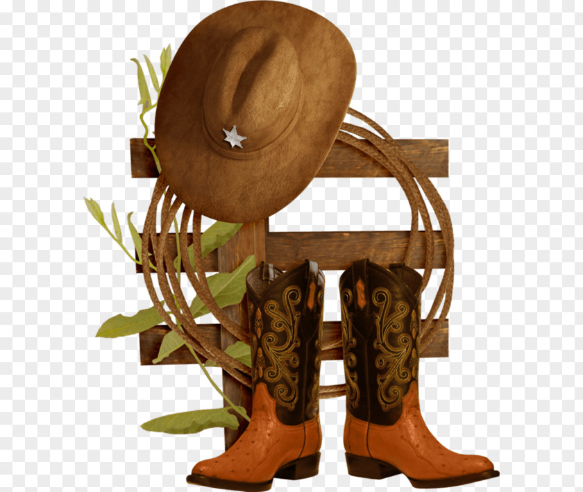 Boot Hat 'n' Boots Cowboy PNG