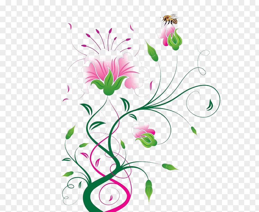 Flower Floral Design Abstract Art PNG