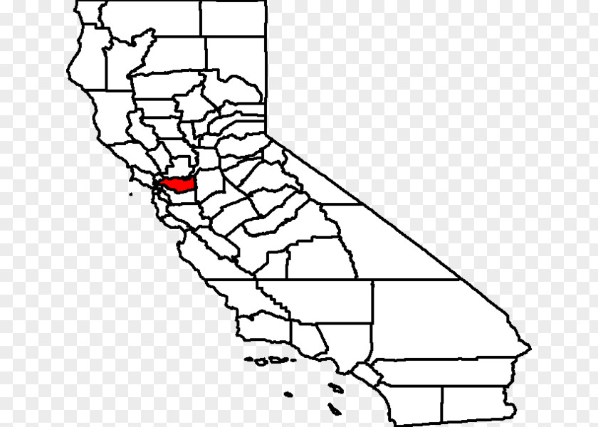 Map Santa Clara Bishop Valley State Prison Central California Women's Facility PNG