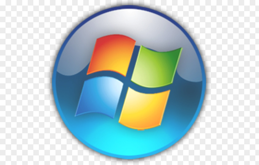 Button Start Menu Windows 7 Microsoft PNG