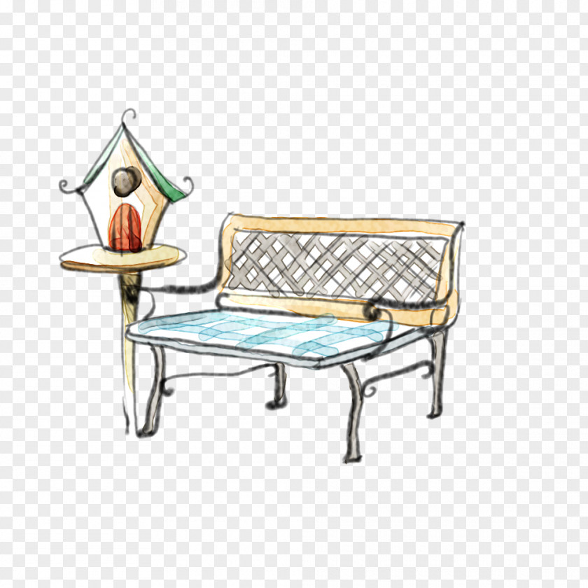 Chair Table Bench PNG