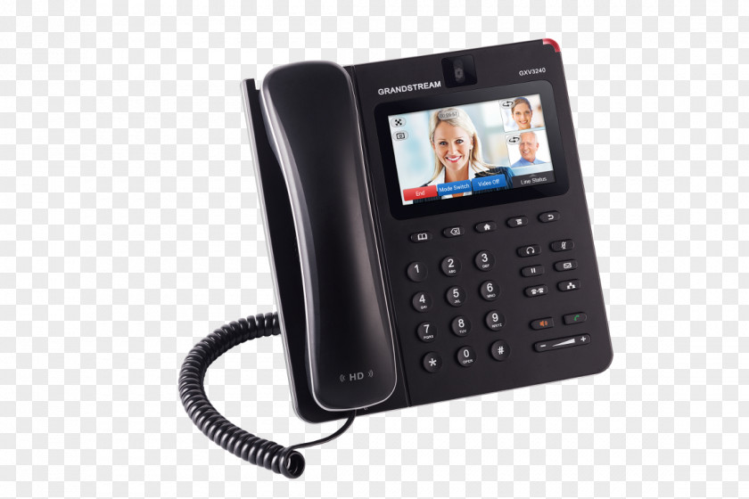 Phone Grandstream Networks VoIP Telephone Voice Over IP Videotelephony PNG