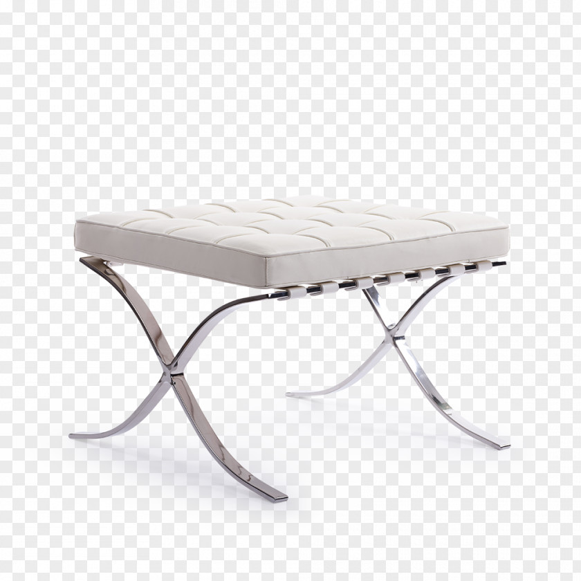Table Barcelona Chair Foot Rests Footstool PNG