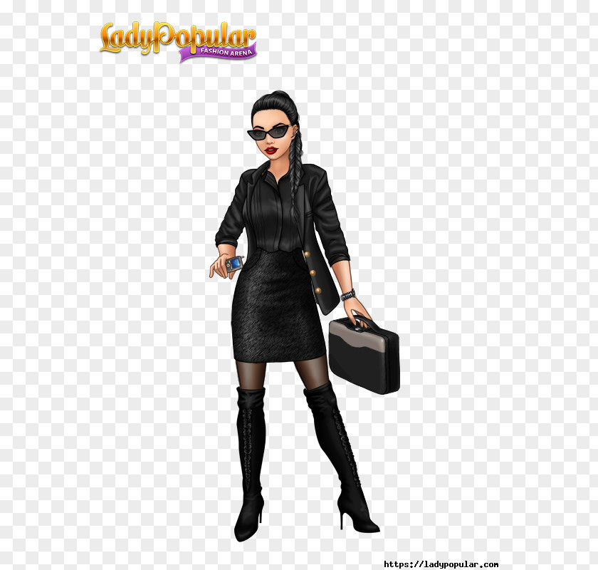 Top Secret Spy Boxes Lady Popular Fashion Game Image Clothing PNG