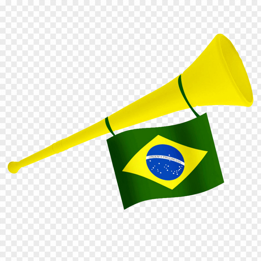 2014 FIFA World Cup Yellow Cornet São José Dos Campos 2018 PNG