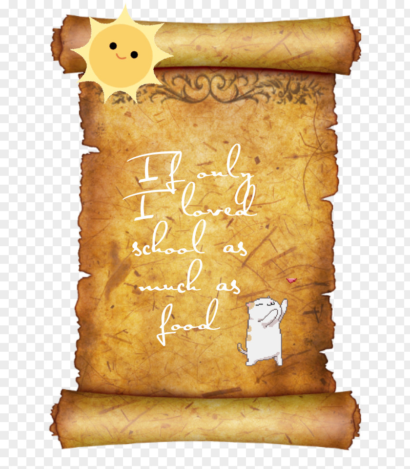 Notebook Printing And Writing Paper Parchment Scroll PNG