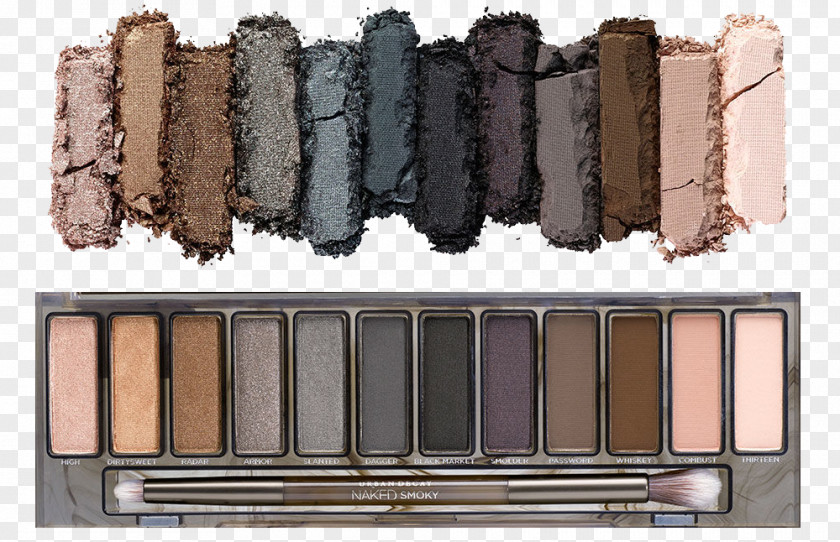 Smoky Makeup Eye Shadow Urban Decay Cosmetics Palette Color PNG