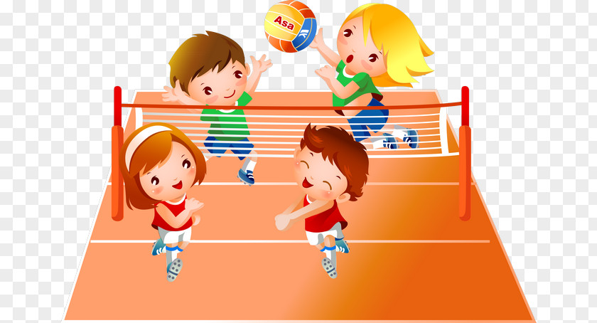 Volleyball Play Sport Clip Art PNG
