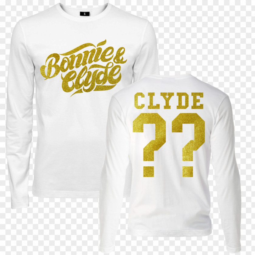 Bonnie And Clyde Long-sleeved T-shirt Funshop24.ch PNG