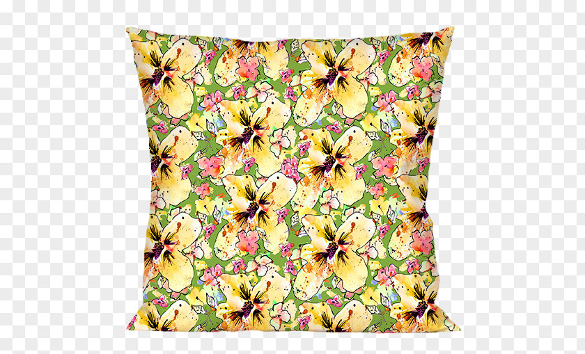 Design Throw Pillows Floral Textile PNG