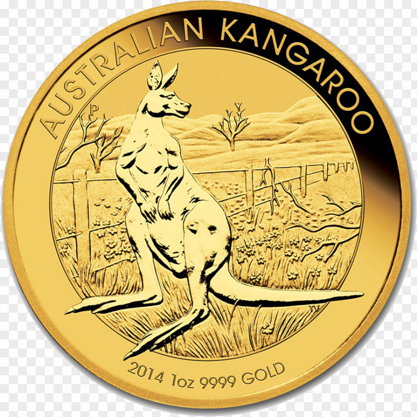 Gold Perth Mint Coin Bullion Australian Nugget PNG