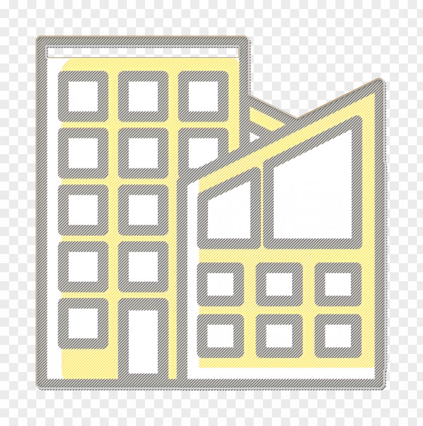 Rectangle Text Apartment Icon Block Building PNG