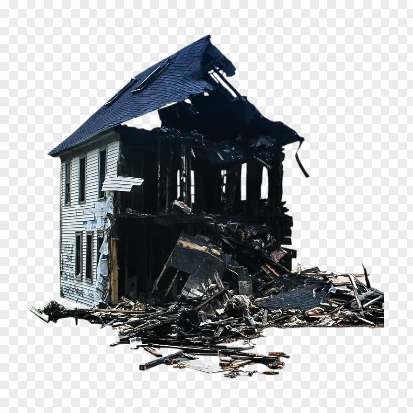 Share Burnt House Clip Art PNG