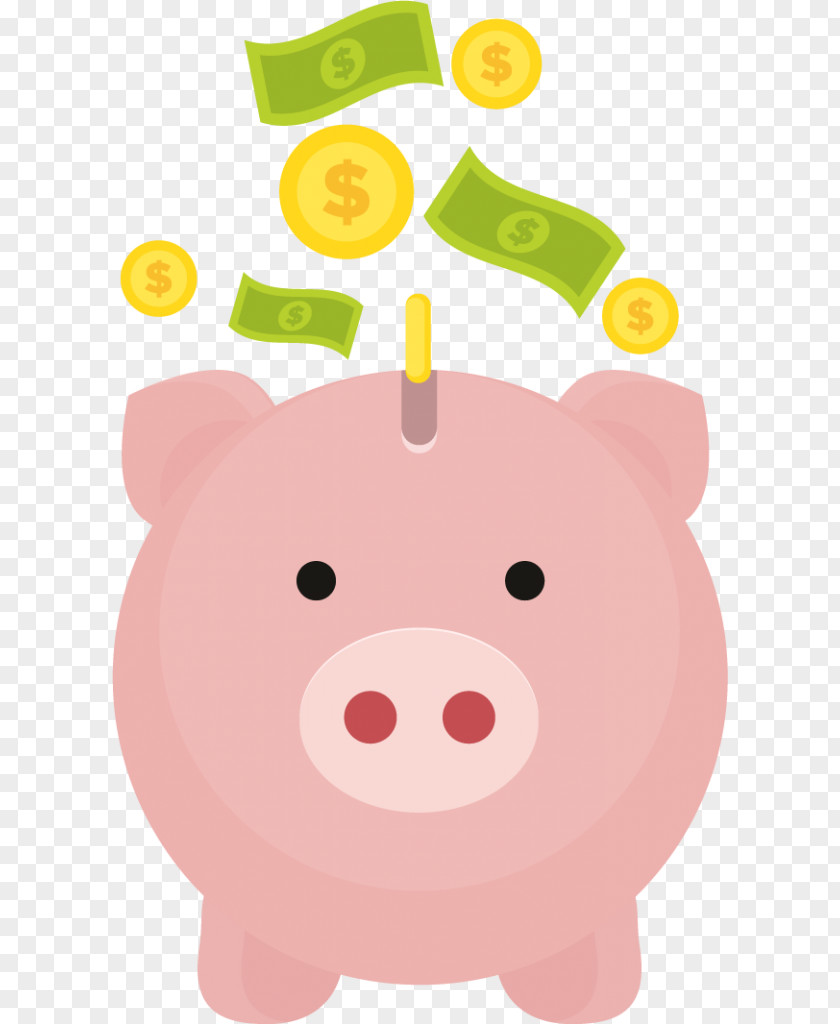 Bank Piggy Money Saving Business PNG