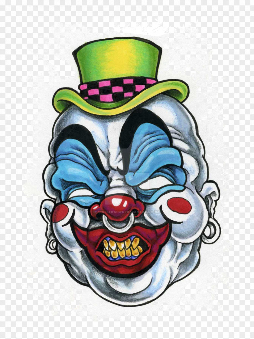 Clown Joker Evil Drawing PNG