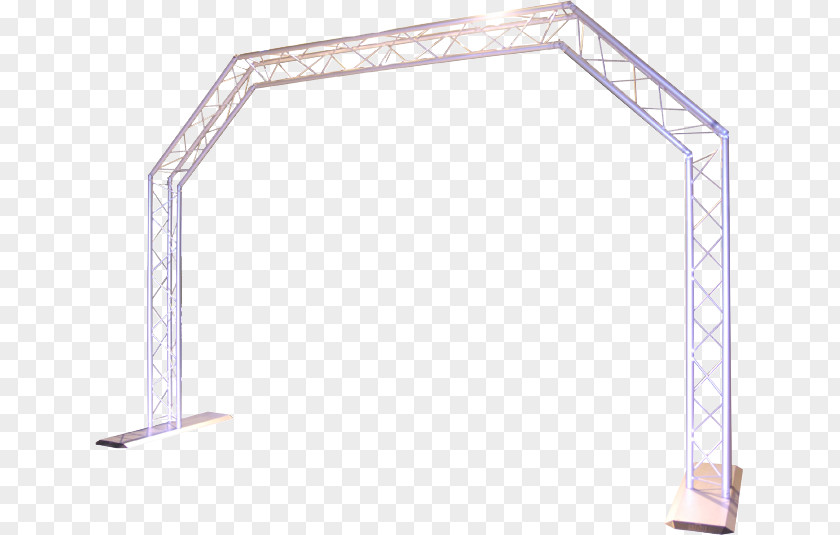 Truss With Light/undefined Portico Stage Lighting Instrument PNG