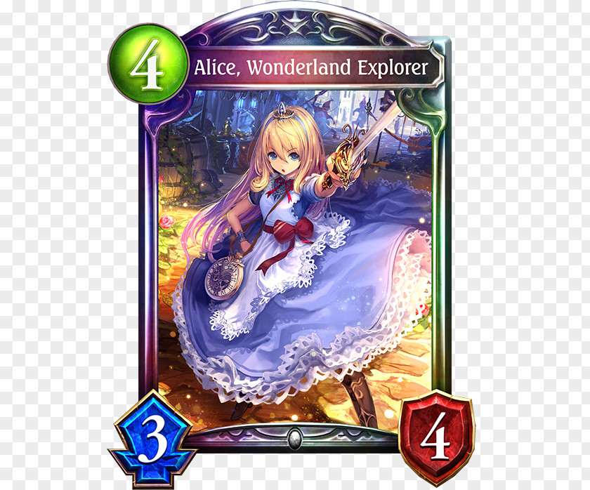 Alice Card Shadowverse: Wonderland Dreams Collectible Game Playing Yu-Gi-Oh! Trading PNG