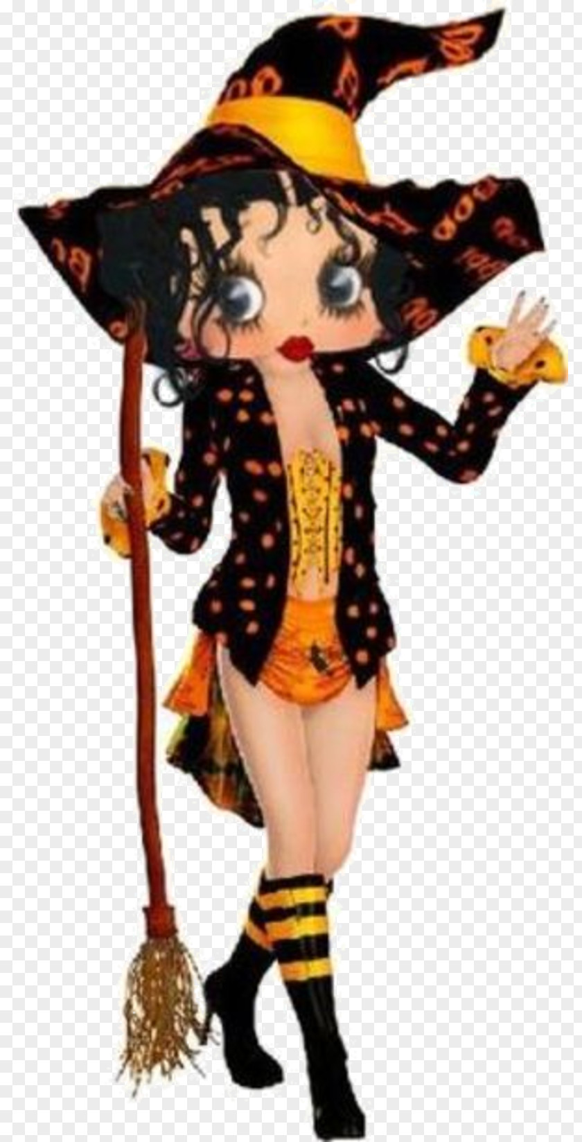 Animation Betty Boop Cartoon Halloween PNG