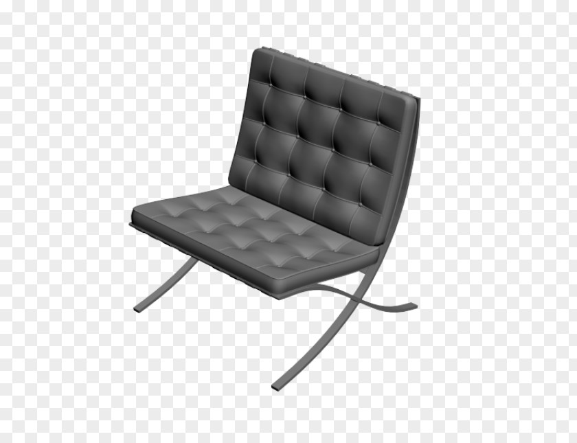 Barcelona Chair Autodesk 3ds Max .3ds .dwg PNG