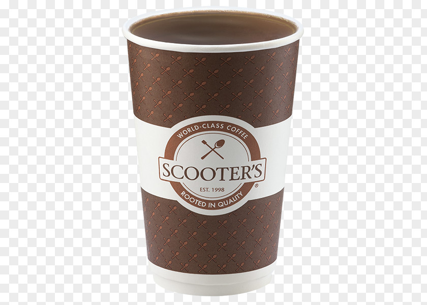 Coffee Scooter's Cafe Espresso Latte PNG