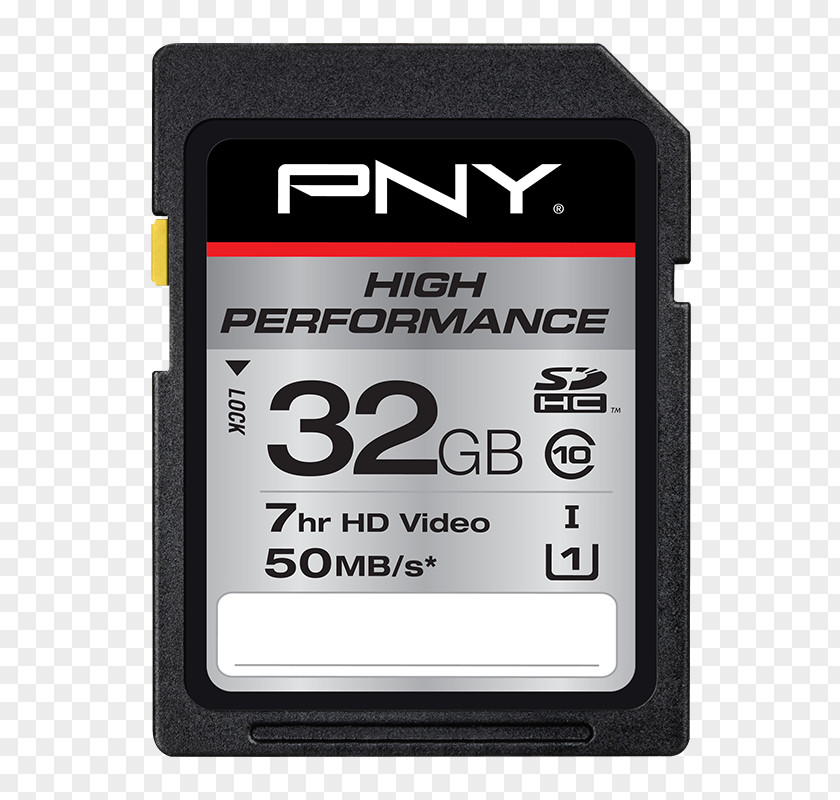 Flash Memory Cards SDHC Secure Digital PNY Technologies SDXC PNG